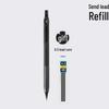 Professional Metal Mechanical Pencil, 0.5/0.7mm, Low Center Gravity, Weighted Feel, Continuous Lead Feed for Drawing & Painting.