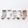 5Pairs/lot Infant Baby Socks Autumn Spring Socks for Girls Cotton Newborn Baby Boy Socks Toddler Boys Socks 0-3Years Old