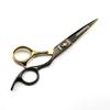 Black And Blue High-End, Wolf Head Hair Scissors, Haircut, Flat Scissors, Bangs, Tooth Scissors, Thin Scissors Fmlt-02