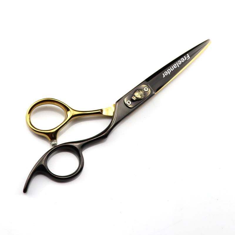 Black And Blue High-End, Wolf Head Hair Scissors, Haircut, Flat Scissors, Bangs, Tooth Scissors, Thin Scissors Fmlt-02