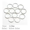 Father's Day Jewelry Materials Split Rings 5 Colors 9 Sizes Accessories Parts Women's Clothing Accessories For Women
