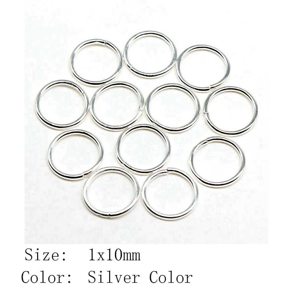 Father's Day Jewelry Materials Split Rings 5 Colors 9 Sizes Accessories Parts Women's Clothing Accessories For Women