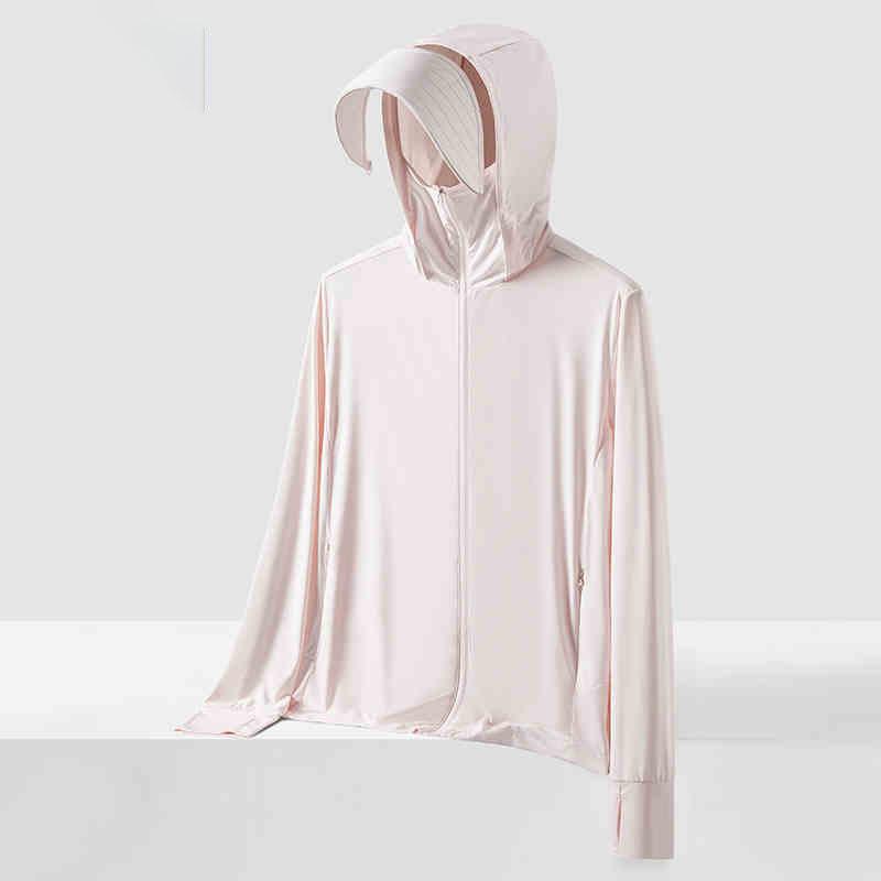 

Женская куртка Woodpecker из ледяного шелка с защитой от солнца UPF50+ - Модная летняя уличная защита от УФ-лучей M