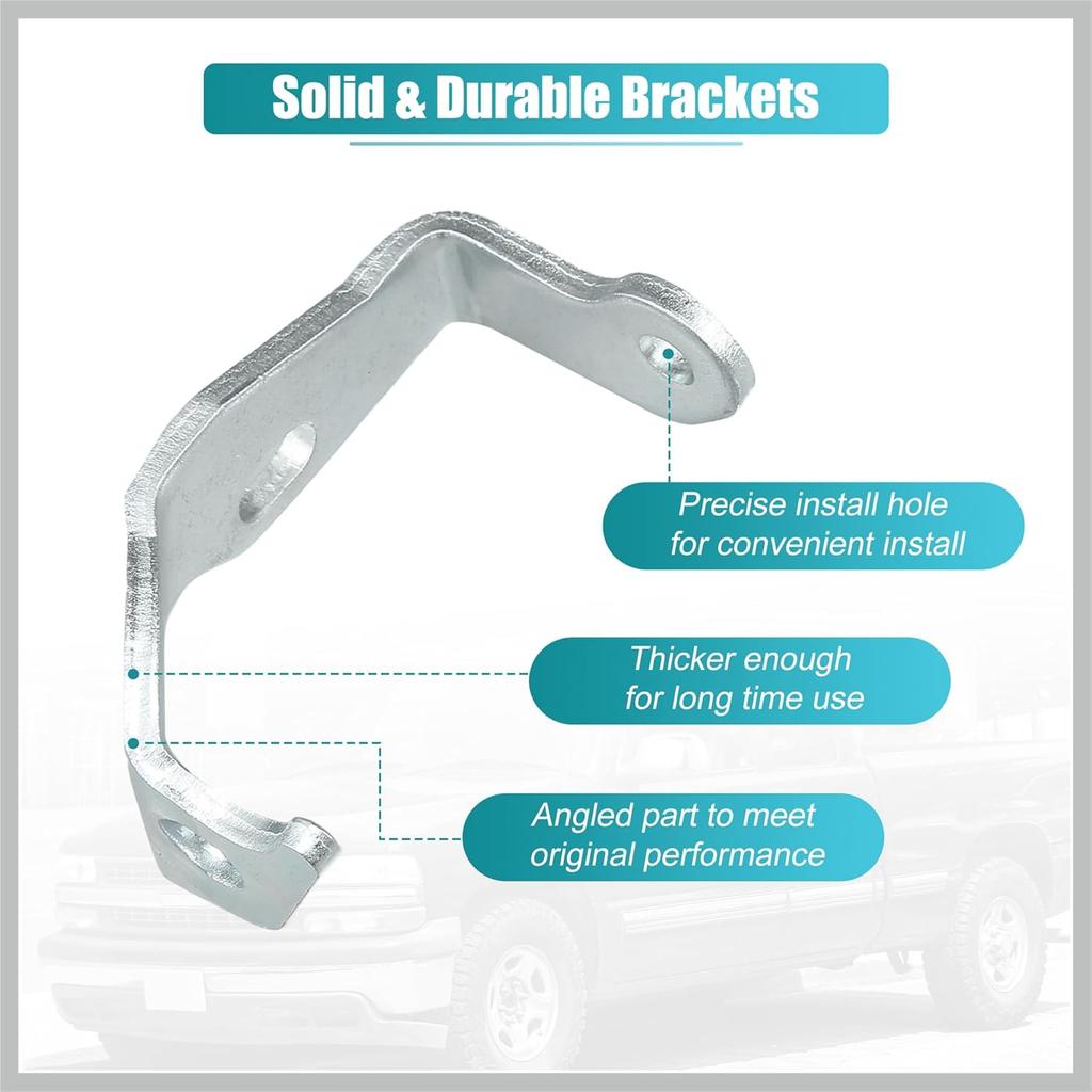 1 Paar Reparaturkit für Türscharnierbolzenbuchsen für die Vordertür für Chevrolet Silverado Suburban Avalanche Tahoe für GMC Sierra Yukon für Cadillac 6038457 Vorne Links