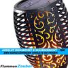 FlammenZauber Gartenflamme flackernde Solar LED Gartenlicht Fackeln Leuchten