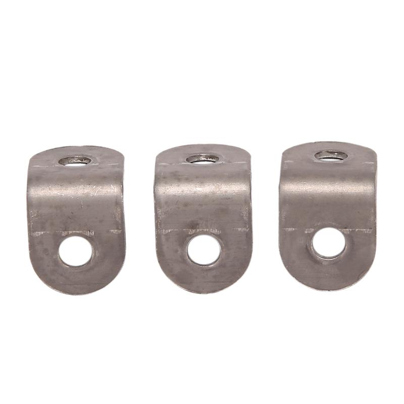 ABGR-60 Pcs Stainless Steel L Bracket Corner Brace Joint Right Angle Bracket Fastener L Shaped Corner Fastener Joints Bracket
