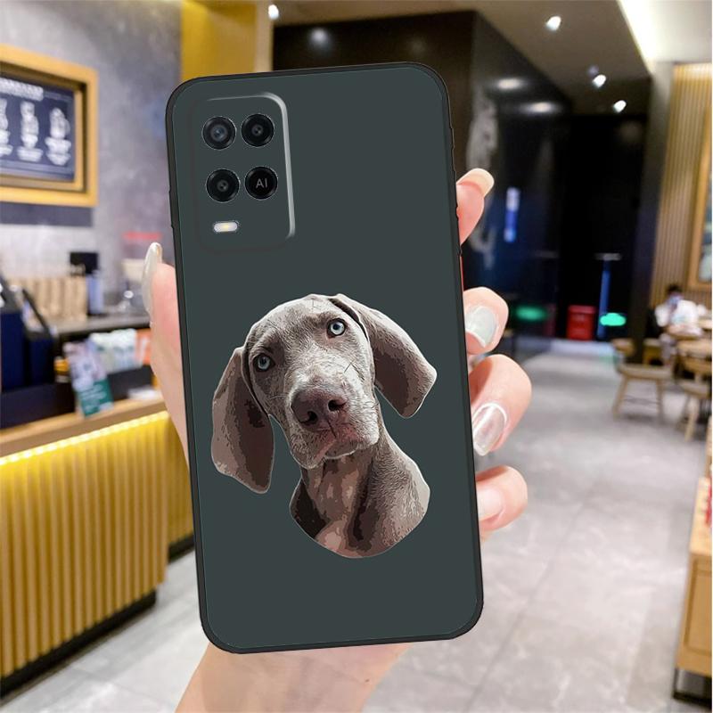 

Weimaraner Dog Case For Oppo A74 A54 A94 A78 A98 A18 A60 A80 A40 A38 A58 A96 A76 A16 A15 A17 A57 A77 A5 Pro OPPO A77 5G