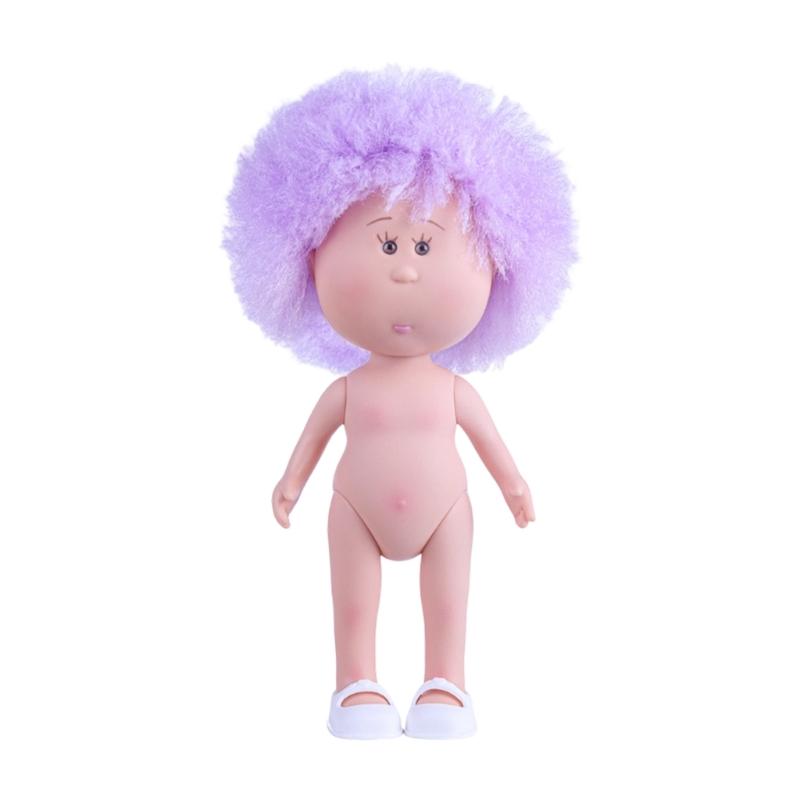 Adorable 24cm Plastic Potato Doll for Kids Creative Play Safe Easy Clean Home Decors Toy for Children Over 3 Years Old
