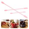 3 Pcs Makeup Silicone Spatula Baking Supply Cream Jam Scraper Mini Dessert Tool Double Head Cake Silica Gel Kitchen