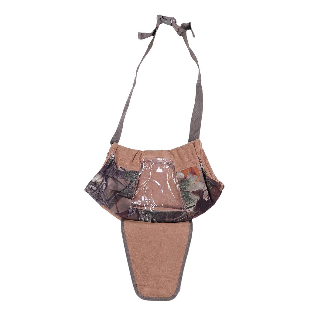 Hand Muff Polyester Fleece Hand Warmer Pouch Cold Weather Gear for Hiking Camping Viewing Window
