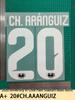 Adesivo de Transferência Térmica para Camisa de Jogo do Universidad de Chile 2026 Adulto Número/Letra