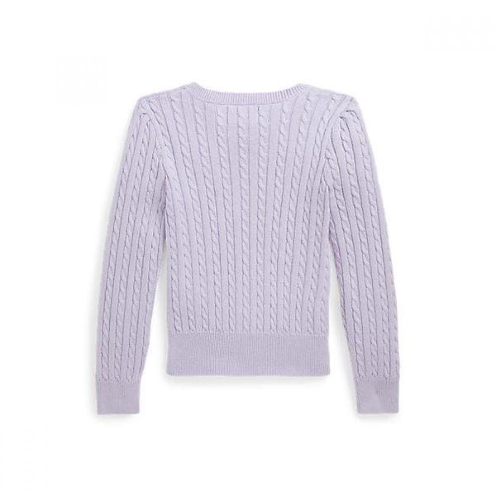 Polo Kids Girls Mini Cable Cotton Cardigan 2 6 Years Cwposwer6820481500