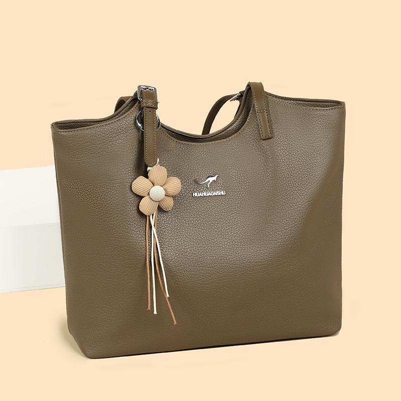 Large Capacity Tote Bag Women's Commuter Lightweight Shoulder Bag