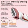 4 In 1 Electric Epilator Bikini Eyebrow Nose Women Lady Facial Hair Removal Trimmer Body Painless Female Depilator Skin Care