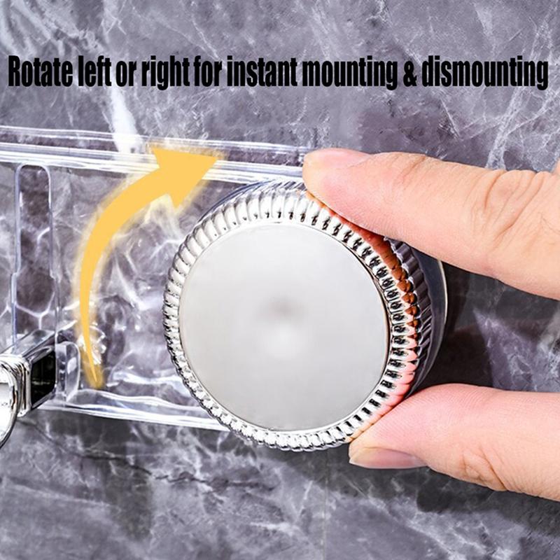 5 Haken Drehbarer Saugnapfhaken Stanzfrei Stark Tragfähig Badezimmer Handtuchhalter Wandmontiert Wellenförmige Reihenhaken