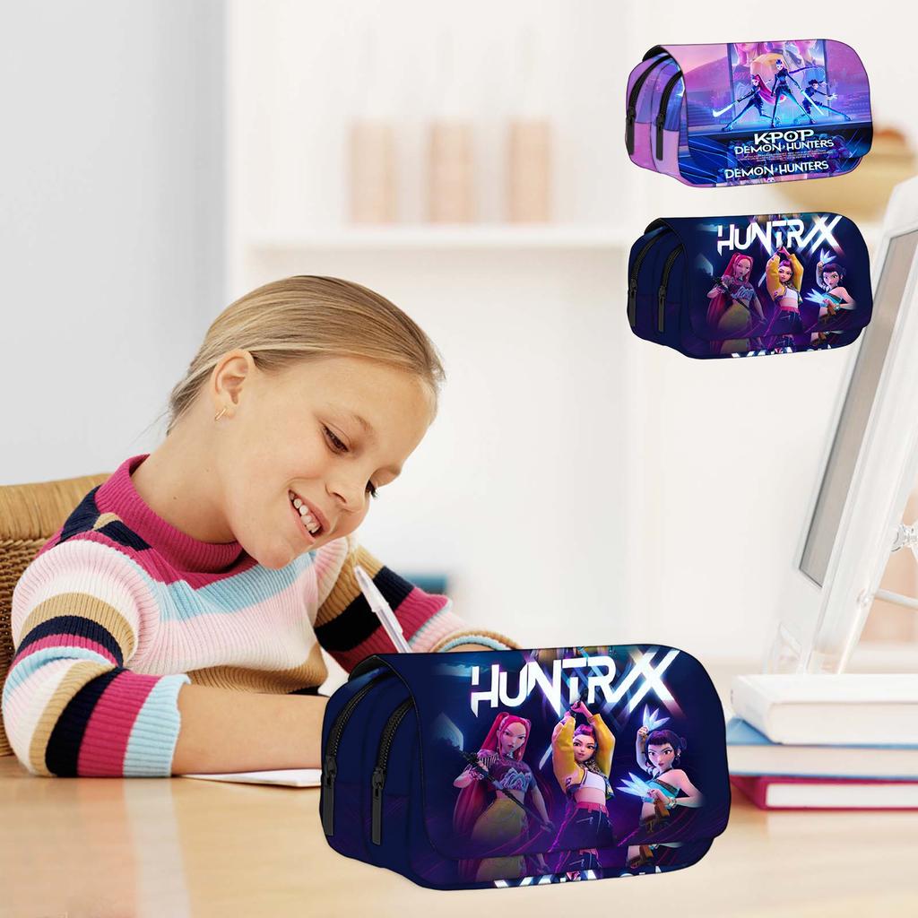 Huntrix  Double-layer Pencil Case With Full Print