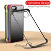 No Frame Matte Phone Protective Case Cover for iPhone X XR XS Max