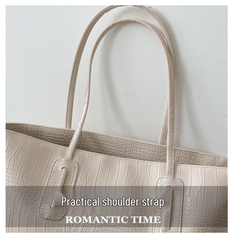 Women's Simple Versatile Tote: Large Capacity Shoulder Bag, 2020 Trendy Fashion Handbag.