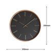 El Commune Wall Clock Thin M Gray NXT-J009