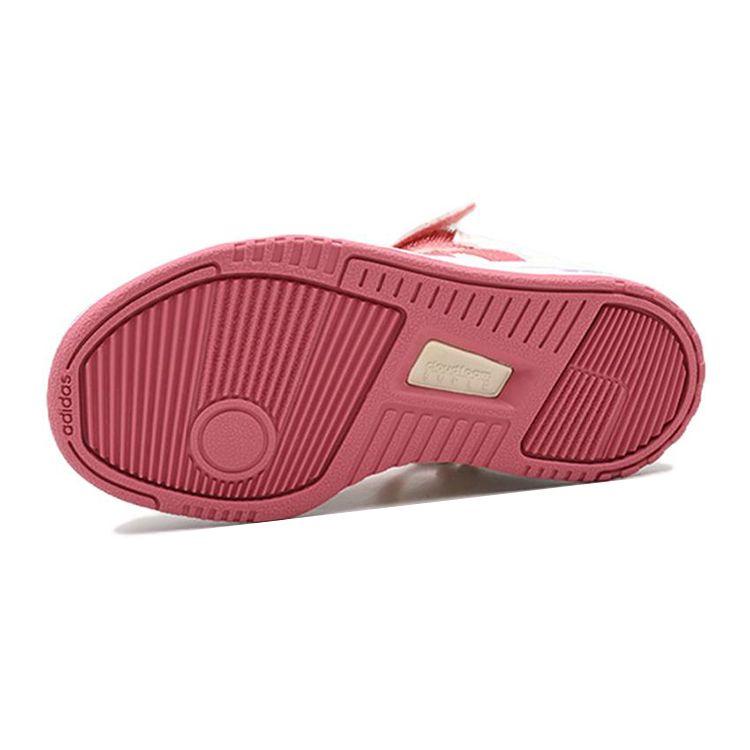 Adidas Neo Postmove Mid Comfortable Trendy Lightweight Non-Slip Durable Mid-Top Skate Shoes Kids Skate Shoes Pink White IE4244
