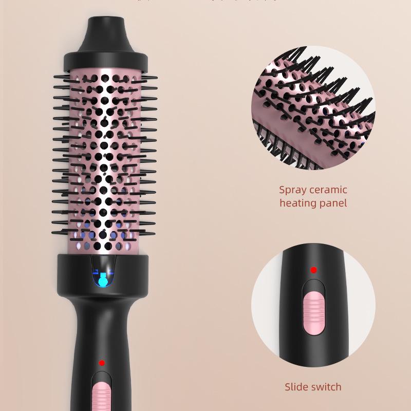 Electric Curling Comb for Fluffy, Curly Styles - Perfect for Long & Short Hair