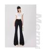 2024 Women's High-Waisted Bowknot Flared Casual Pants - New Summer Loose Slim Wide-Leg Style