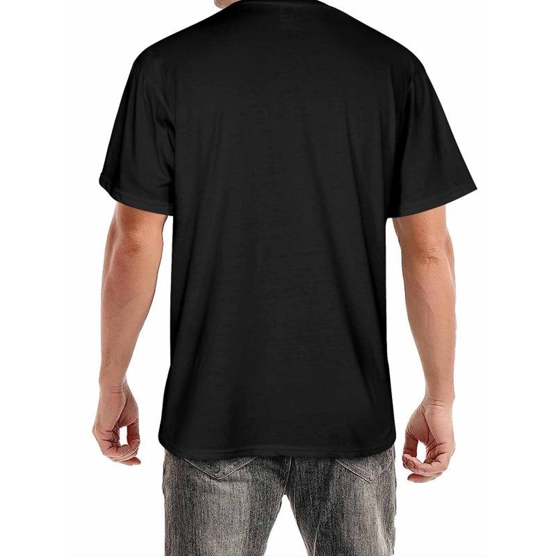 European sizes LooseShirt T-Shirt Crew Neck Summer Tops For Men Casual Style Comfortable Slogan Graphic Tee Tops For Men