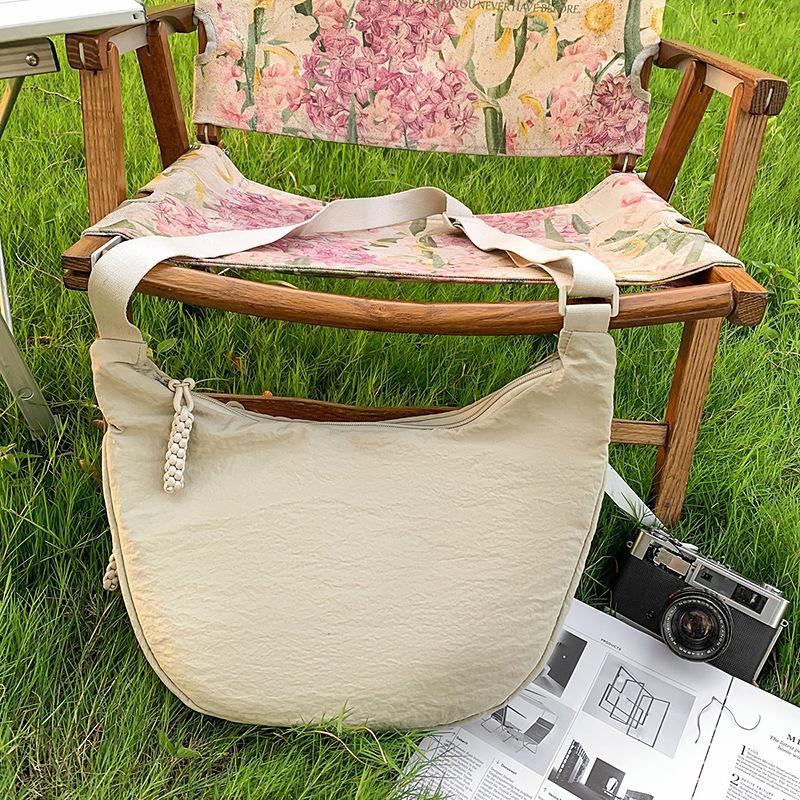 

Casual simple texture shoulder bag fashion trend large capacity autumn ladies messenger bag