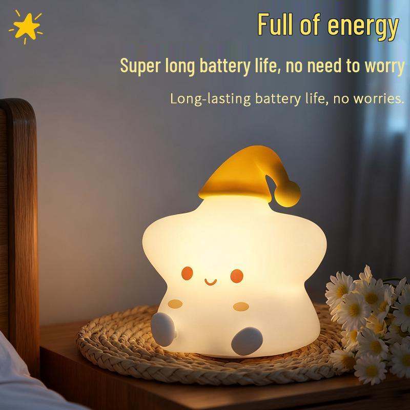 Guardian Star Silicone Table Lamp – Sleep Aid & Night Light Gift