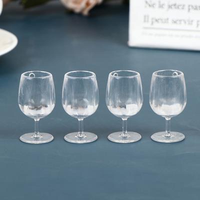 10 buc 1:6 Pahar de Vin Miniatură pentru Păpuși 1/12 Accesorii Bucătărie Casă de Păpuși