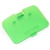 Ambertown Replacement Memory Expansion Door Shell Case Cover for N64 Console Repair Parts (Clear Green)