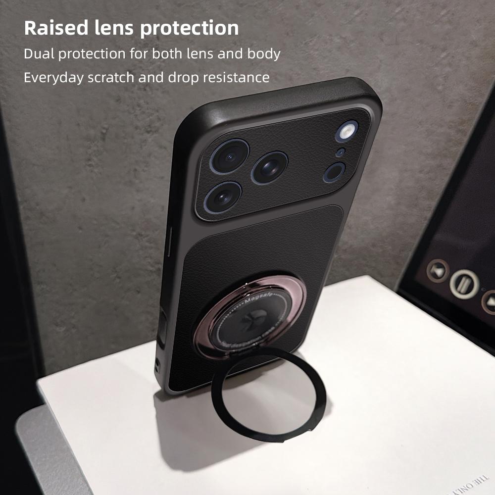 Phone Case For VIVO S60 S50 S30 Pro Mini S20 S19 S18 S18E S17 S17E S16 S16E 5G with MagSafe Ring Stand Cover