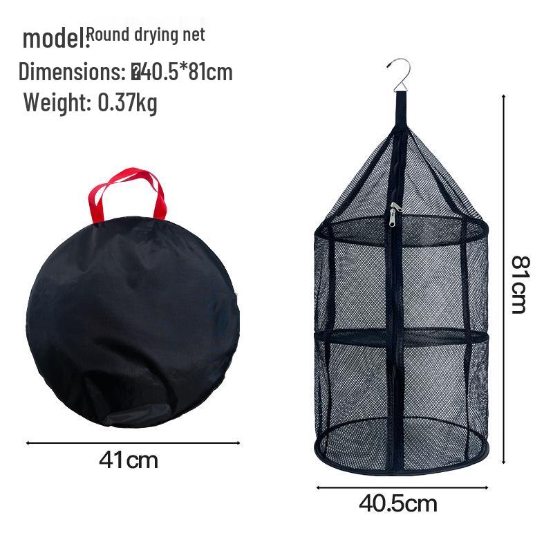 Складная трехъярусная уличная сушилка для рыбы, фруктов и овощей