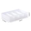 Japanese-Style Multi-Compartment Drawer Organizer With Transparent Tabletop Combinable