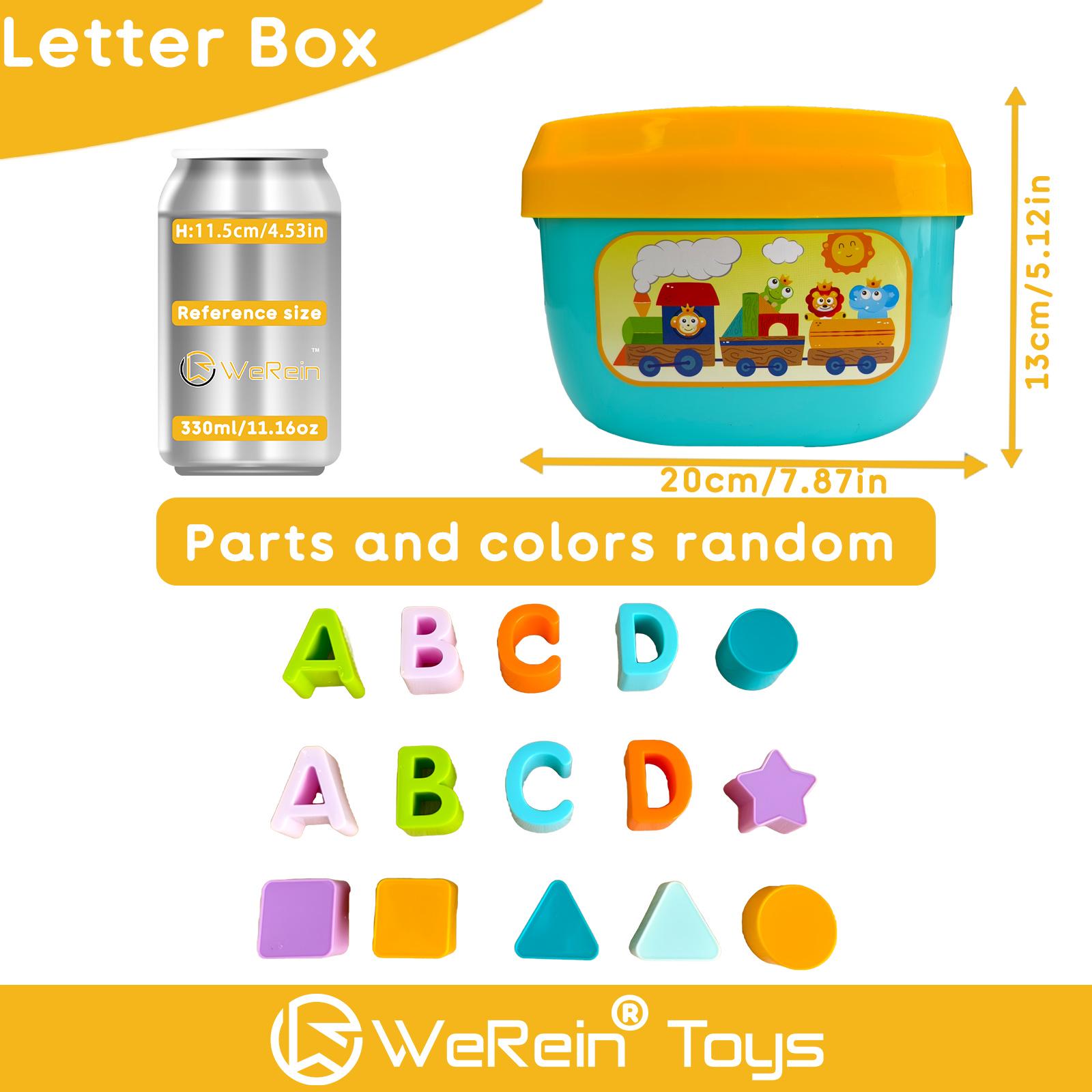 

LETTERS BLOCKS PULL AND INSERT BOX светло-зеленый