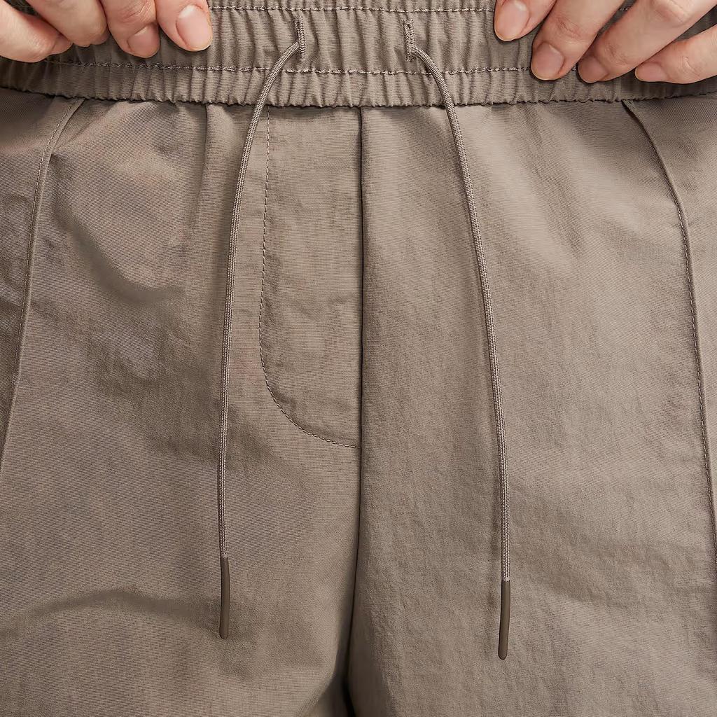 Nike Sportswearwoven Everything Casual Shorts Women's Mink Brown/White HJ1398-214
