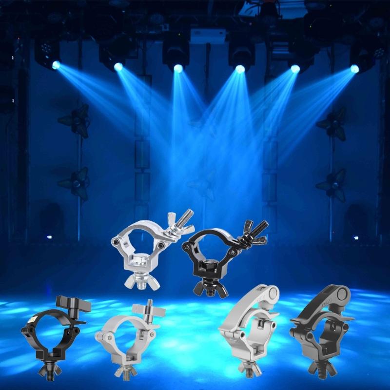 2pcs Light weight Stage Lighting Fixture Clamps Heavy Typt Construction for 32mm to 35mm Tube Mounting