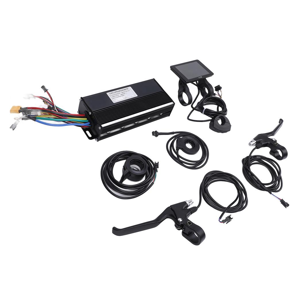 Electric Cycling Controller Kit 40A 36V 48V 52V H 100 Display 3 Mode Brushless Motor Speed Controller Kit
