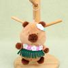 Plush Keychain Capibala Cute Cartoon Animal Girls Schoolbag Decorative Pendant