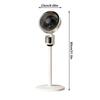 1-Speed USB Standing Fan, 16 Inch Quiet Oscillating Floor Fan with Remote, Powerful Air Circulator for Bedroom Office Dorm
