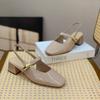 Summer Casual Lightweight Platform Sandals for Women Comfortable with Dresses Open-Heel High Heels Sweet Mary Jane Shoes