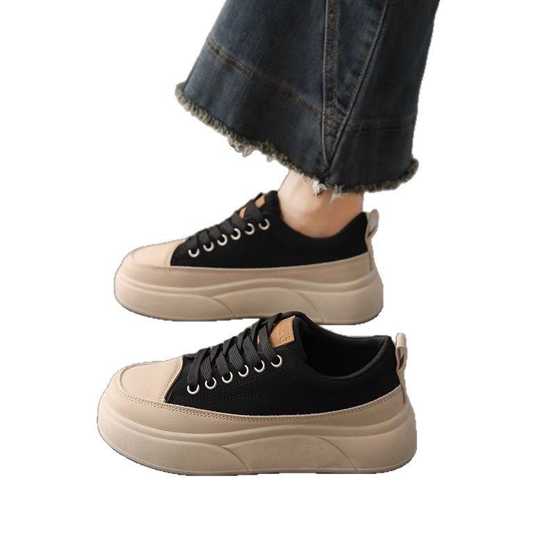 Neue Schuhe mit dicken Sohlen, Plateau-Sneaker, Vielseitig, Modisch, Lässig und Sportlich Damen Schuhe