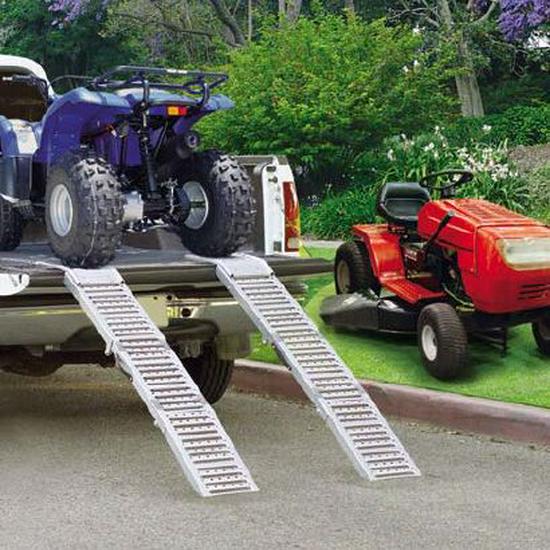 Single Pack Folding Steel Ramp for Motorcycle/ATV