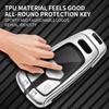 Zinc Alloy High-end Car Smart Key Cover Suitable for Q7 2016 2018 2019 Car Key Chain Bag Accessories