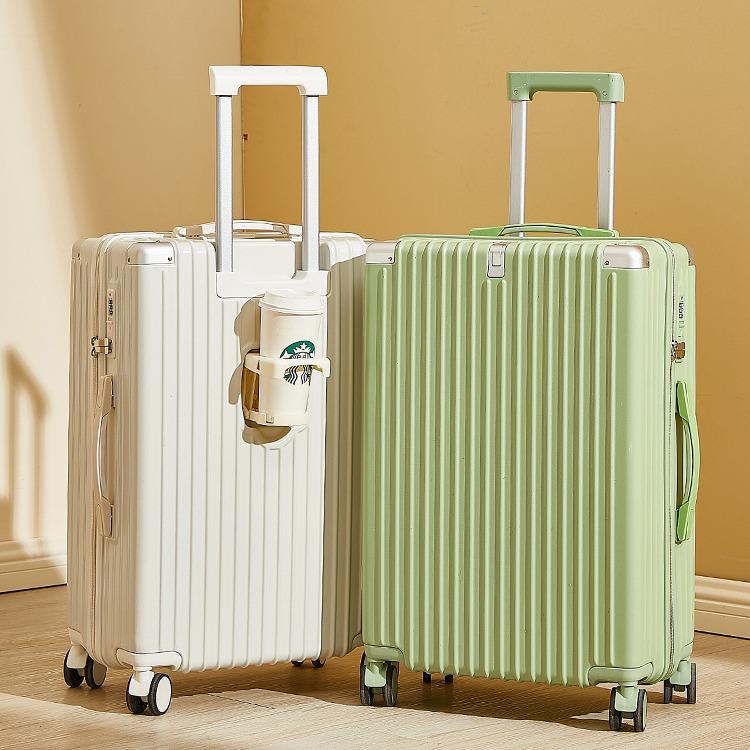 20palcový vysoce hodnotný cestovní kufr na kolečkách s držákem na nápoje a tichými univerzálními kolečky pro cestování na vysokou školu
