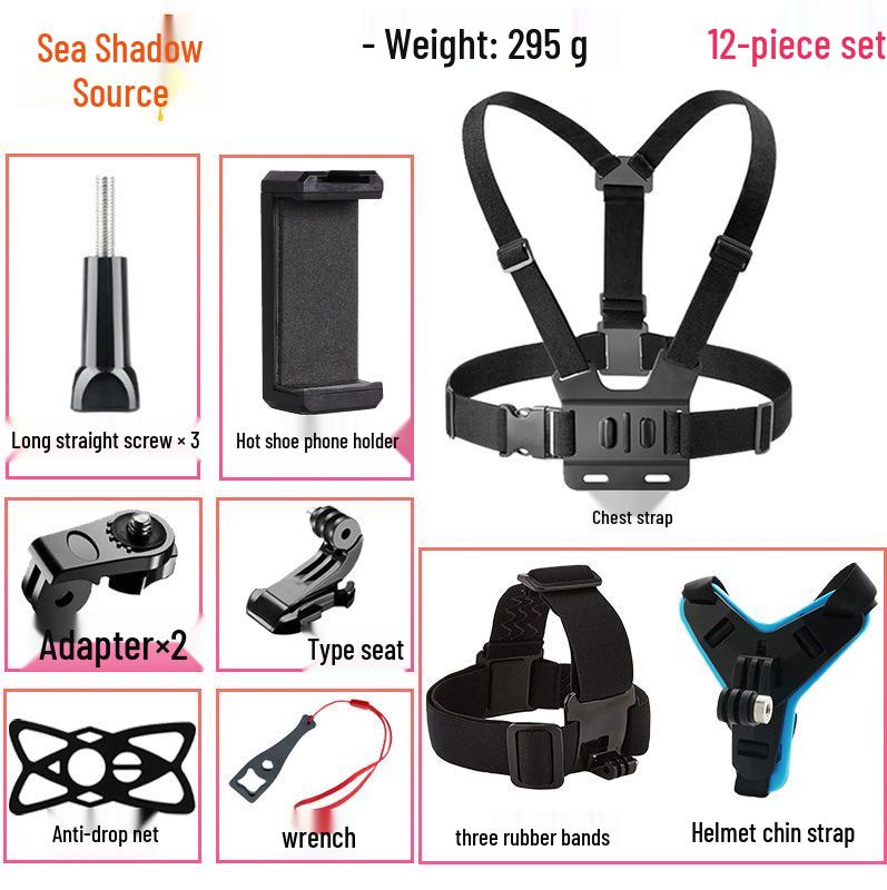 GoPro13 Chest Mount Camera and Phone Holder for Outdoor Activities