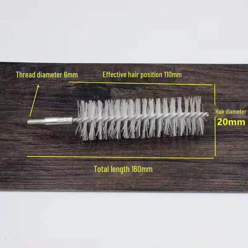 Nylon Bristle Mechanical Pipe & Condenser Cleaning Brush