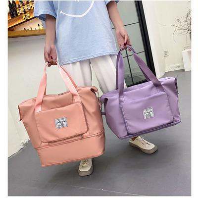 Reisetasche für Damen, faltbar, handlich, große Kapazität, Reisegepäcktasche für kurze Strecken, Aufbewahrungstasche für Lieferung, Schwimmen, Yoga, Fitnesstasche