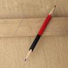 12 Pcs Erasable Dual Colored Pencils Red and Blue Hexagonal Precision Marking Checking Pencils for Woodworking Homework Drawing Lines Dual Color