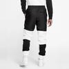 Jordan Air 11 Patchwork Tapered Sweatpants Men Bottoms Black White CU1505-010